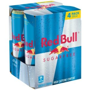 Red Bull Sugar Free 4 x 250ml Cans