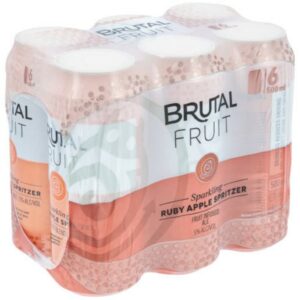 Brutal Fruit Ruby Apple 6 x 500ml can