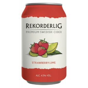 Rekorderlig Strawberry Lime 330ml can