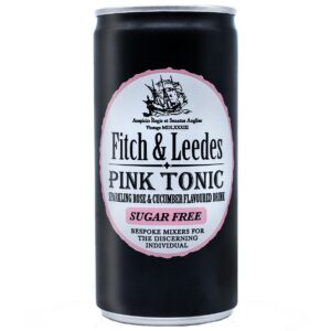 Fitch & Leedes Pink Tonic Sugar Free 200ml can