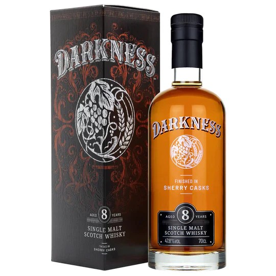 Darkness 8 Year Sherry Cask Finish Single Malt 750ml