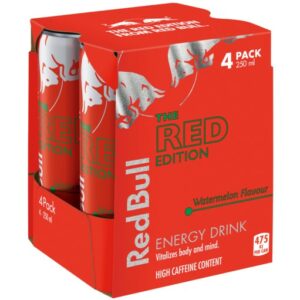Red Bull Watermelon 4 x 250ml cans